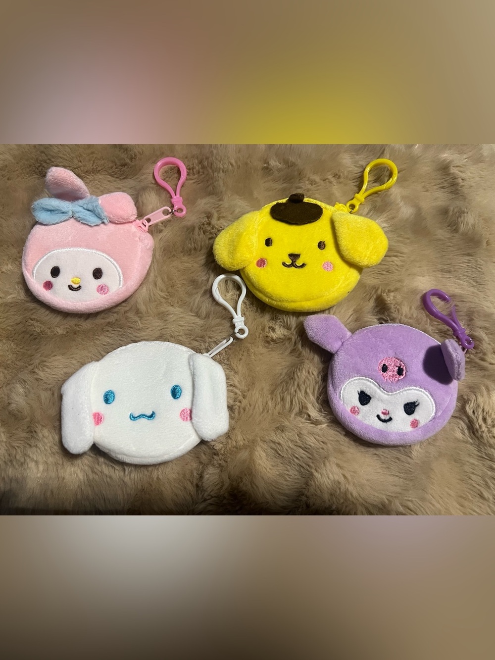 Sanrio coin pouch set